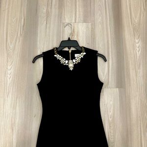 Calvin Klein Black Sleeveless Sheath Dress (US 2)